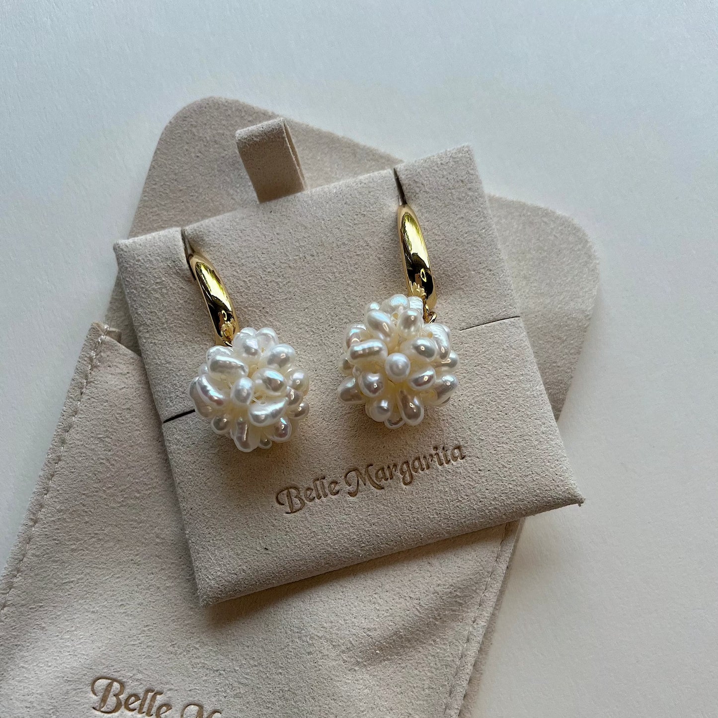 2024 New collection natural pearl earring drop|handmade - Bellemargarita Jewelry