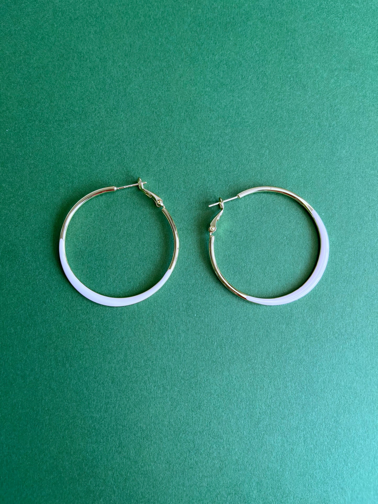 Minimalist hoop earring|925 sterling silver - Bellemargarita Jewelry