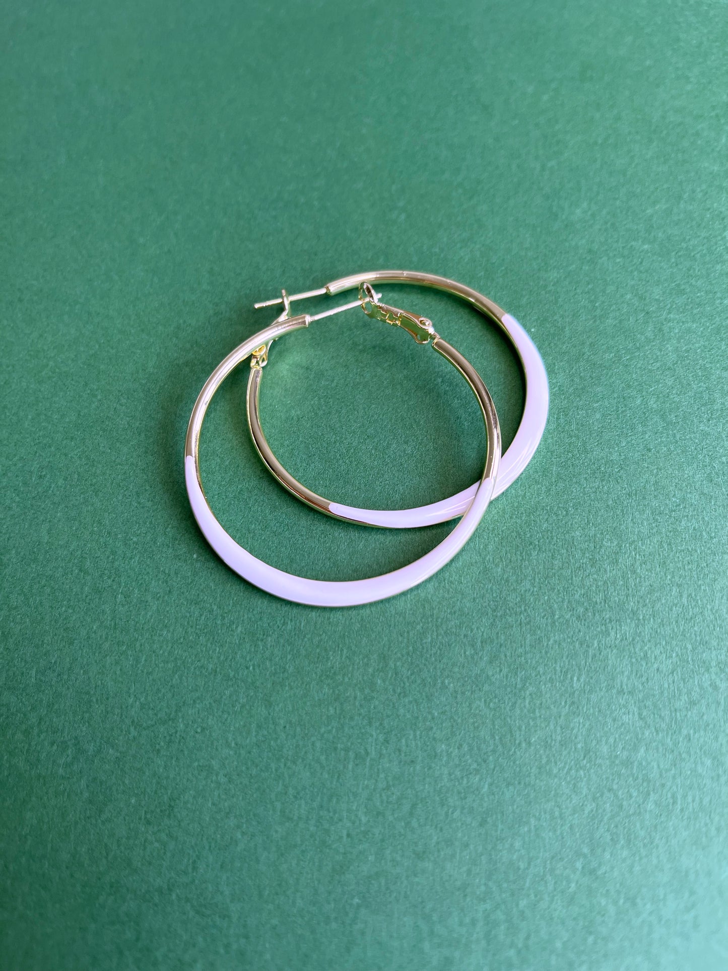 Minimalist hoop earring|925 sterling silver - Bellemargarita Jewelry