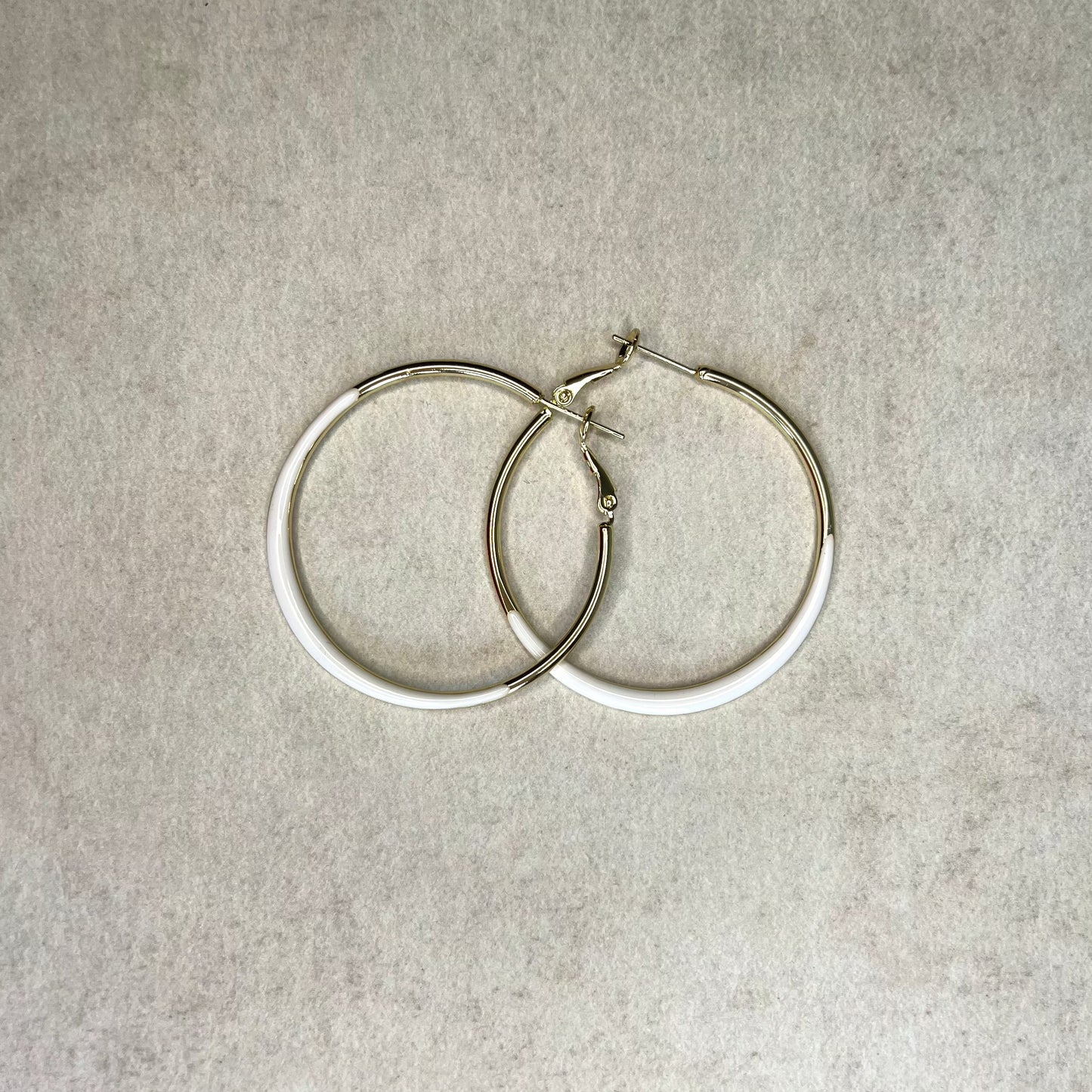 Minimalist hoop earring|925 sterling silver - Bellemargarita Jewelry
