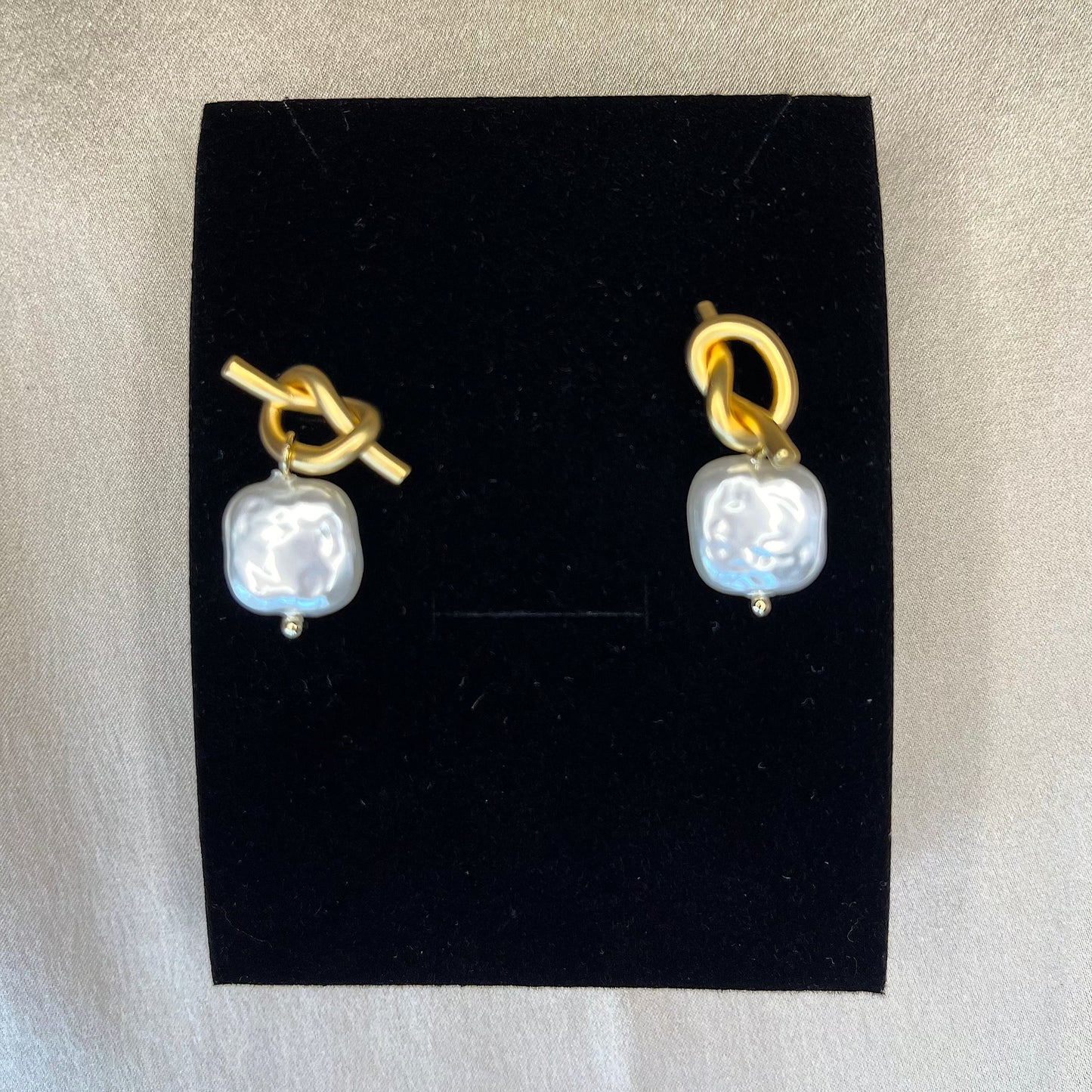 Baroque pearl earring|925 sterling silver - Bellemargarita Jewelry