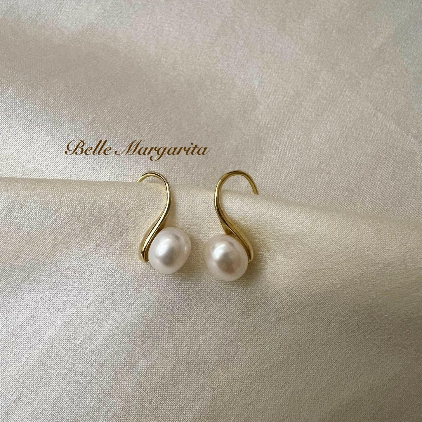 Freshwater pearl earrings |new shop offer - Bellemargarita Jewelry