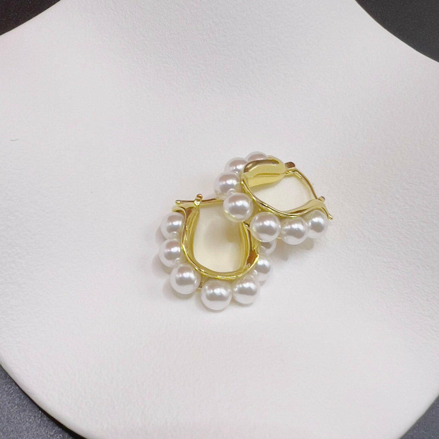 Pearl earring - Bellemargarita Jewelry
