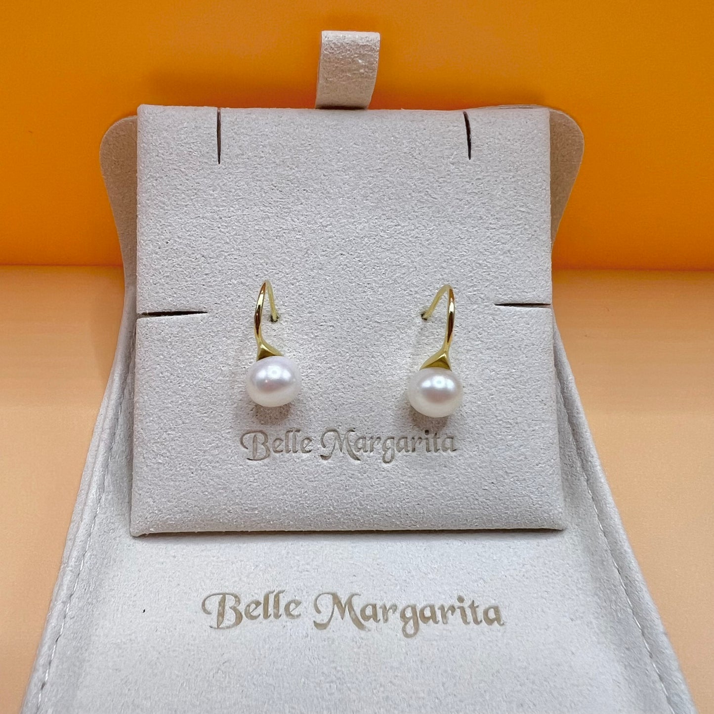 Freshwater pearl earrings |new shop offer - Bellemargarita Jewelry